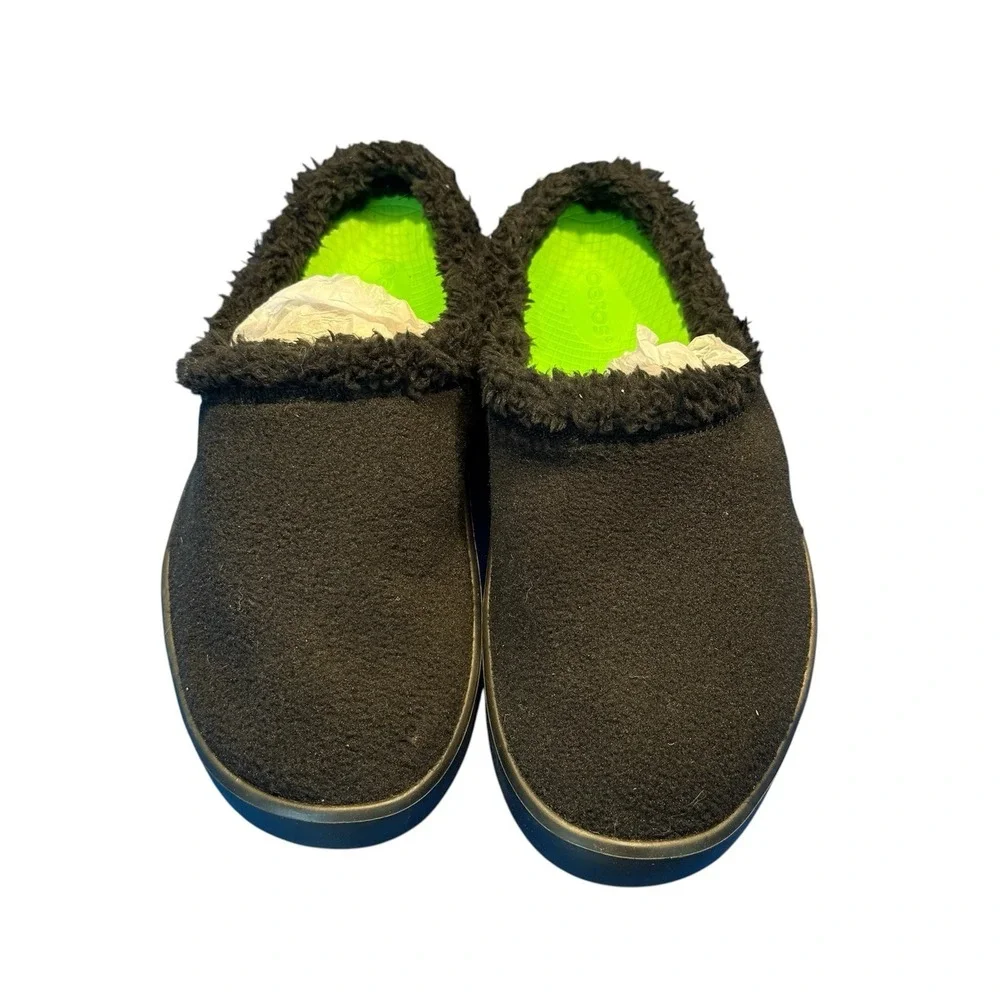 Oofos Oocoozie Mule Shoes Mens 9.5/EU 42.5 - Black - Picture 2 of 9
